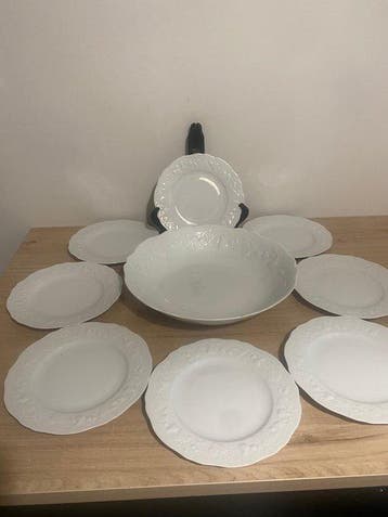 Limoges - Philippe Deshoulieres - Service à dessert (9) -, Antiek en Kunst