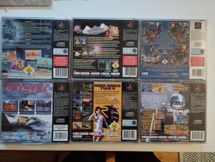 Sony - Playstation 1 (PS1) - 6 PS1 Arcade & Racing Klassiker, Games en Spelcomputers, Spelcomputers | Overige Accessoires