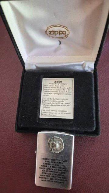 Zippo - Aansteker - Staal (roestvrij), Nieuw