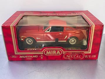 Mira 1:18 - Voiture de sport miniature - Ford Mustang