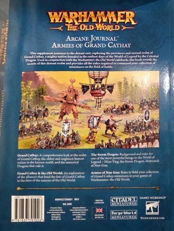 Armies of Grand Cathay Arcane Journal (warhammer nieuw), Ophalen of Verzenden