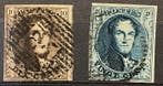 Belgique 1849/1863 - Léopold Ier - Sélection de médaillons :, Timbres & Monnaies