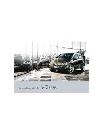 2008 MERCEDES BENZ A KLASSE BROCHURE DUITS