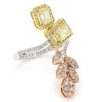 Bague de cocktail - 18 carats Or blanc - 2.20ct. tw.