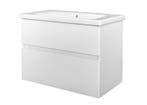 Quick-Greeploos meubel onderkast + wastafel 65 cm glans-wit, Ophalen of Verzenden