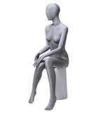 *TIP*  Faceless etalagepop dame zittend no finish look LGZ7, Zakelijke goederen, Kantoor en Winkelinrichting | Winkel en Inventaris