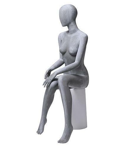 *TIP*  Faceless etalagepop dame zittend no finish look LGZ7, Zakelijke goederen, Kantoor en Winkelinrichting | Winkel en Inventaris