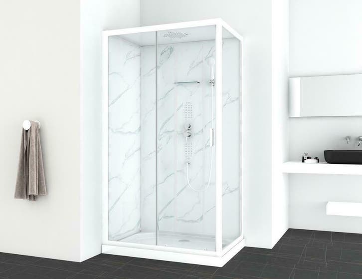 Sanifun complete douchecabine Saranke 1200 x 800 Kitvrij, Bricolage & Construction, Sanitaire, Douche, Enlèvement ou Envoi