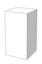 *TIP*  SUPER HIGH GLOSSY toonbank blok wit 50 cm, Ophalen of Verzenden