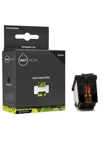 HP 27 C8727AE inktcartridge zwart inktmedia huismerk, Verzenden, Nieuw