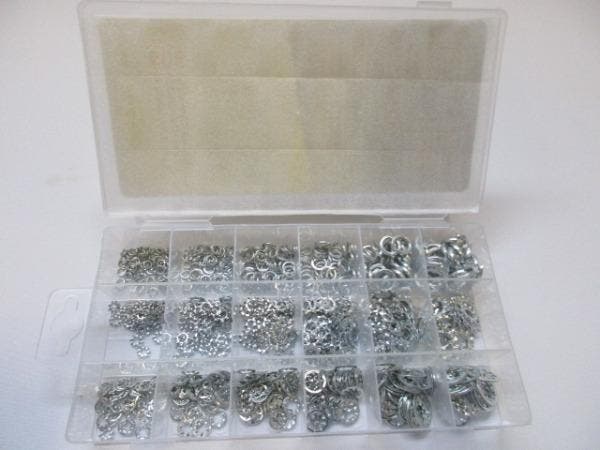 Veiling - Assortiment Veerringen 720-delig, Doe-het-zelf en Bouw, IJzerwaren en Bevestigingsmiddelen, Nieuw