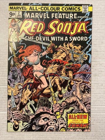 Red Sonja (1975) 5 comics in Range # 2 to 10! Higher Grade!, Nieuw