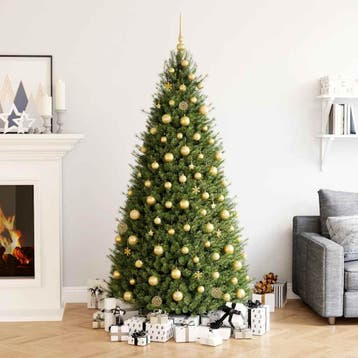 vidaXL 111-delige Kerstballenset polystyreen goudkleurig, Verzenden