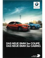 2017 BMW 2 SERIE COUPÉ | CABRIO BROCHURE DUITS, Nieuw