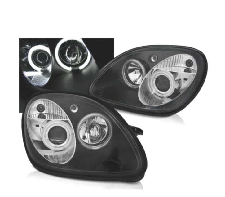 PHARES MERCEDES CLASSE SLK R170 96-04 ANGEL EYES CCFL FOND N, Auto-onderdelen, Verlichting, Verzenden