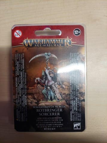 Maggotkin of Nurgle Rotbringer Sorcerer (Warhammer Age of, Ophalen of Verzenden, Nieuw