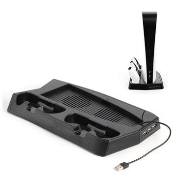 Multifunctionele Dual Ventilator Cooling Stand Mount en, Verzenden
