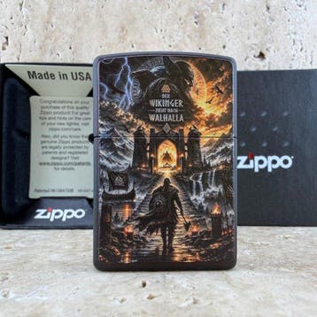 Zippo - Valhalla - Vikings - Zonder minimumprijs -, Nieuw