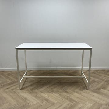 sta-tafel 180x80 cm hoogte 110 cm, wit, Huis en Inrichting, Tafelonderdelen, Gebruikt