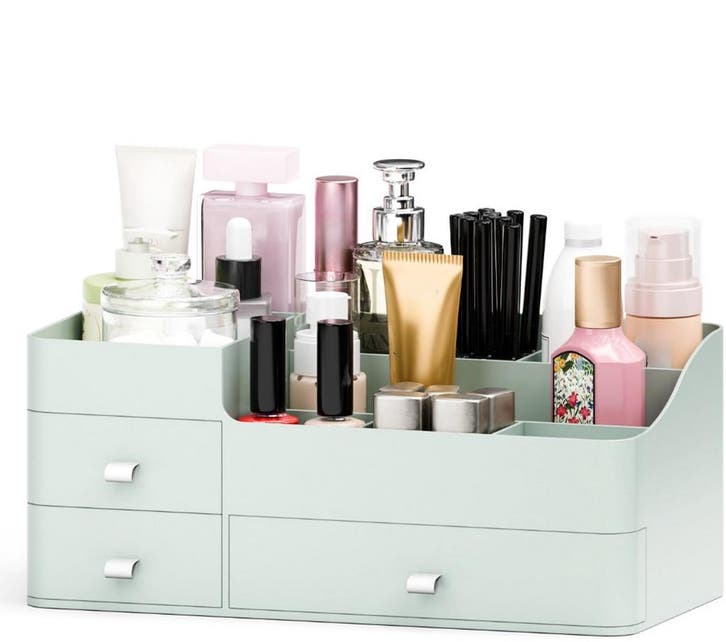 2dekans | Organess Make-up Organizer 2024 – Groen Acryl – 3, Handtassen en Accessoires, Beautycases, Ophalen of Verzenden