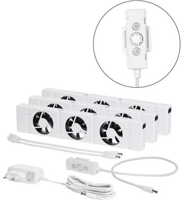 SpeedComfort Radiator Ventilator Trio set - Geschikt voor, Doe-het-zelf en Bouw, Verzenden, Zo goed als nieuw