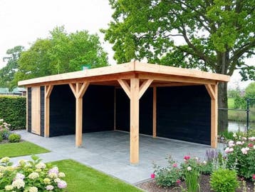 Veiling - Buitenverblijf met berging 400x1500x256 cm