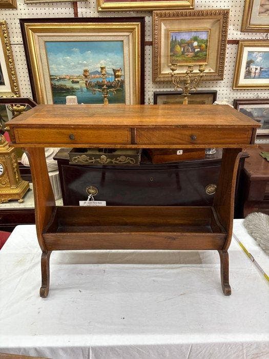 Centre de table - Noyer, Antiquités & Art, Antiquités | Autres Antiquités