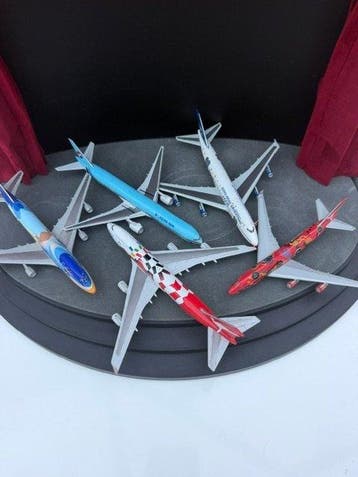 JC Wings en HX Models - Speelgoed Set van 5 Die-cast