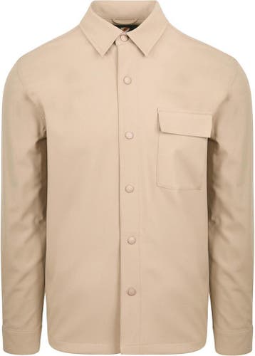 Suitable BASE Shacket Beige maat Maat 52/54 (L) Heren, Verzenden