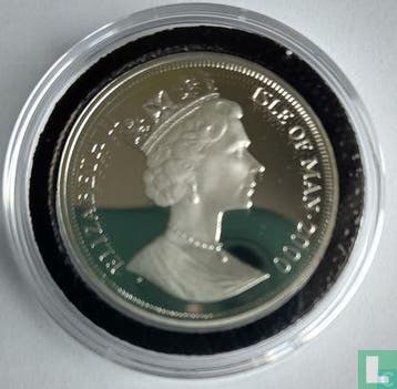 Man (Isle of Man) - Man 1 crown 2000 (PROOF) Willem Bare..., Verzenden, Overige landen, Losse munt, Goud