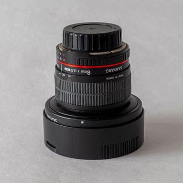 Samyang, Nikon - 8mm 1:3.5 FISH-EYE UMC CS II & Fanotec