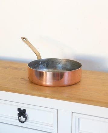 Made in France - Steelpan - Koper - Koperen sautépan 20 cm
