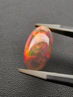 5.53ct Natural Dark Based Opal Untreated Cabochon - Hoogte: