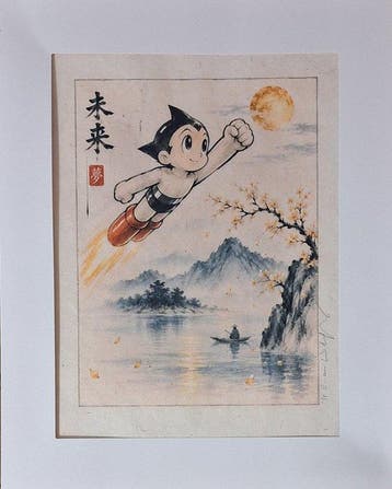 Emma Wildfang - „Astro Boy“ - Series - Anime Ukiyo – Legends