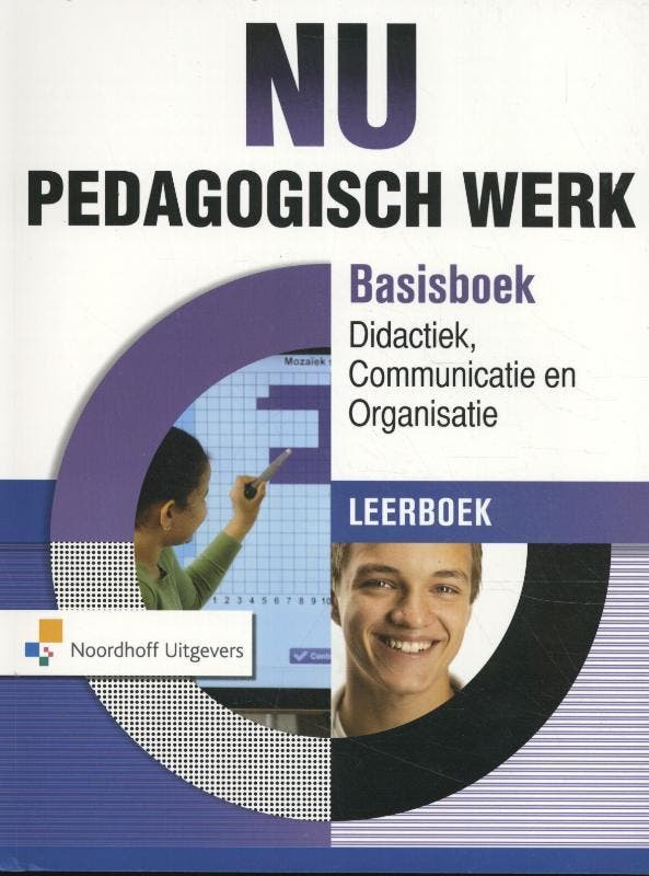 Nu pedagogisch werk Basisboek didactiek,communicatie &, Boeken, Studieboeken en Cursussen, Gelezen, Verzenden