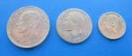 Espagne. Alphonse XII. 50 centimos - 1 y 2 pesetas 1881-1883