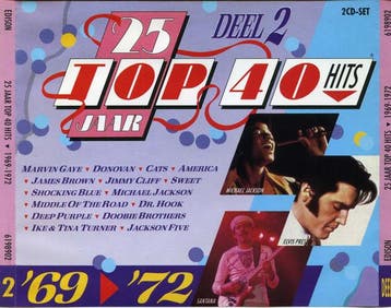 Various - 25 Jaar Top 40 Hits - Deel 2 - 1969-1972, Verzenden