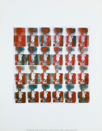Andy Warhol (1928-1987) - Statue of Liberty 1963 - Artprint