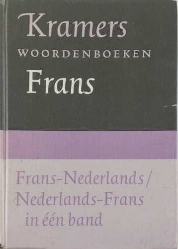 Frans Nederlands ned Frans woordenboek 9789010059796 Kramers, Boeken, Gelezen, Verzenden, Nederlands, Kramers
