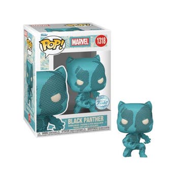 Funko Pop Marvel  Black Panther Retro Reimagined 1318 SE, Verzenden, Nieuw