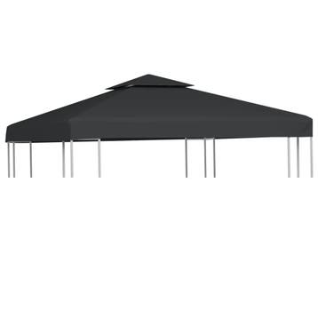 Prieel doek 3x3m donkergrijs - NU 41% KORTING! Sla je sla..., Tuin en Terras, Verzenden, Overige typen, Minder dan 4 meter, Minder dan 5 meter