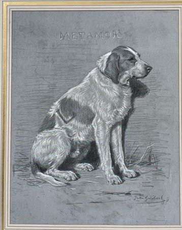 Jules-Bertrand Gélibert (1834–1916). - Portrait du Chien