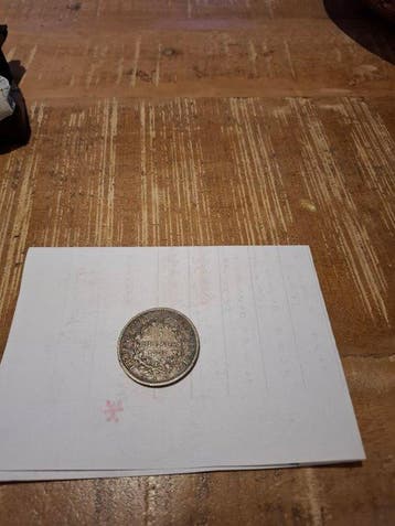 France. 5 Francs 1875-A Hercule (Sans prix de réserve), Postzegels en Munten