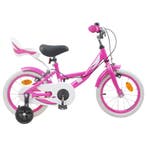 vidaXL Kinderfiets 16 Inch voor 4-6 jaar oud Roze, Verzenden