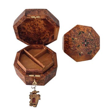 Thuya Wood Craft - Artisan GKB - Sieradendoos - Handgemaakt