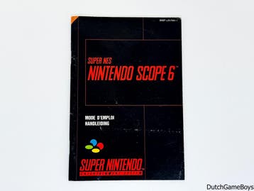Super Nintendo / SNes - Nintendo Scope 6 - FAH - Manual, Games en Spelcomputers, Verzenden, Gebruikt