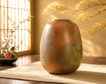 Vase - Céramique, Or - Japon - Vase en porcelaine Kutani, Antiek en Kunst