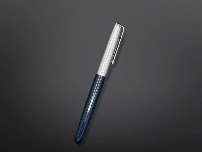 Parker - Parker 51 Aerometric Midnight Blue - 14K Hooded, Verzamelen, Pennenverzamelingen