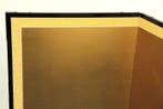 Bybu kamerscherm - 4-paneel Kanazawa bladgoud vouwscherm -