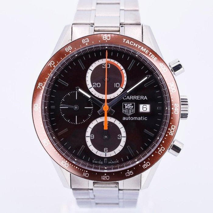 TAG Heuer - CARERRA J.M.FANGIO Edition - CV2013-5 - Heren -, Handtassen en Accessoires, Horloges | Antiek